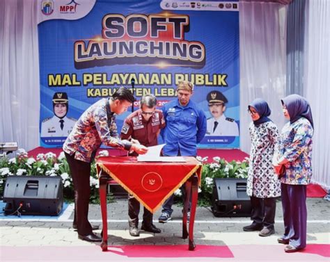 Bupati Lebak Soft Launching Mal Pelayanan Publik Di Rangkasbitung