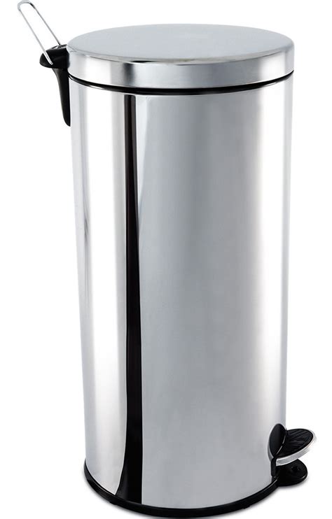 Lixeira Inox 30l Lixeira Pedal E Cesto Removível Brinox R 338 99