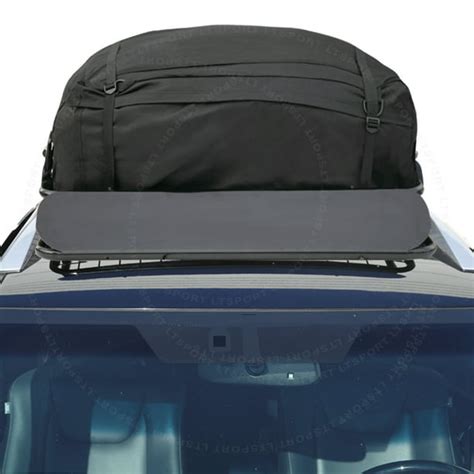 Fit Toyota Car Roof Top Basket Travel Luggage Carrier Cargo Rack Bag