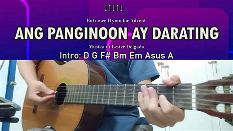 Ang Panginoon Ay Darating Lester Delgado Guitar Chords Acordes Chordify