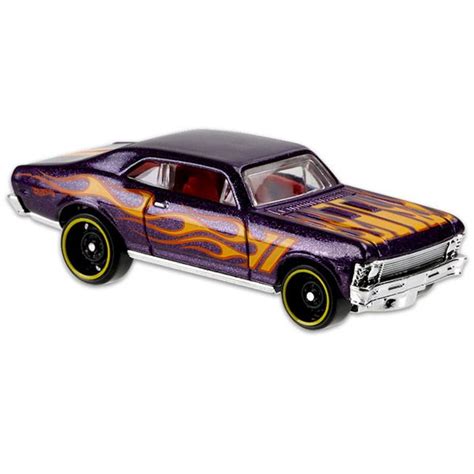 Hot Wheels Flames 68 Chevy Nova kisautó JatekBolt hu