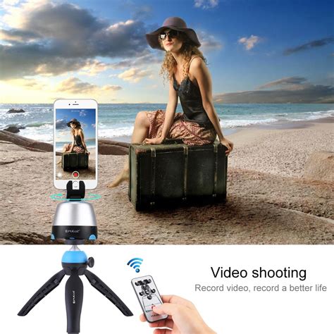 Sunsky Puluz Electronic Degree Rotation Panoramic Head Tripod