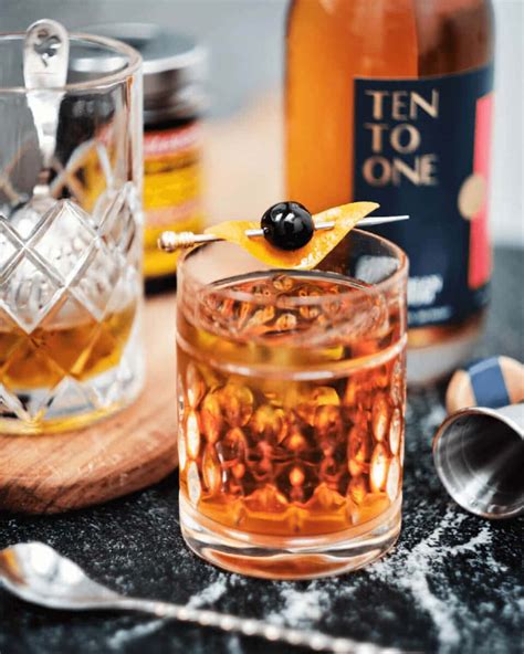 Rum Old Fashioned - Ten To One Rum