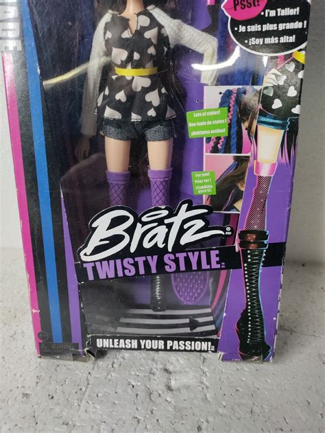 BRATZ TWISTY STYLE JADE DOLL 11.5 I'M TALL UNLEASH YOUR PASSION FASHION