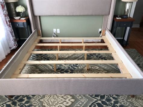 DIY Upholstered Bed Frame - Handmade Weekly