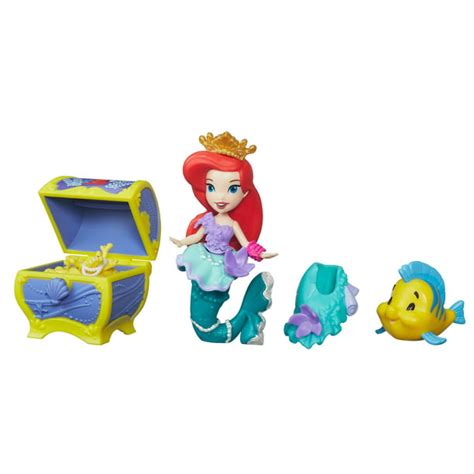 Disney Princess Little Kingdom Ariel's Treasure Chest - Walmart.com ...