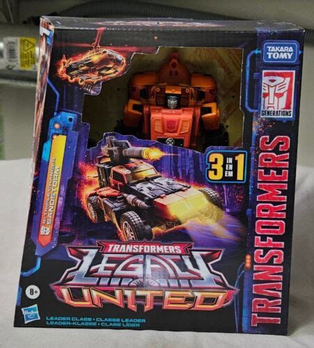 Transformers Legacy United Sandstorm Leader Class Triple Changer Action