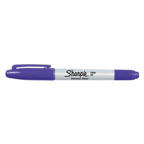sharpie twin tip permanent marker purple walmartcom