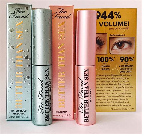 Too Faced Better Than Sex Kit De 2 Mascaras Mini 55000 En Mercado Libre