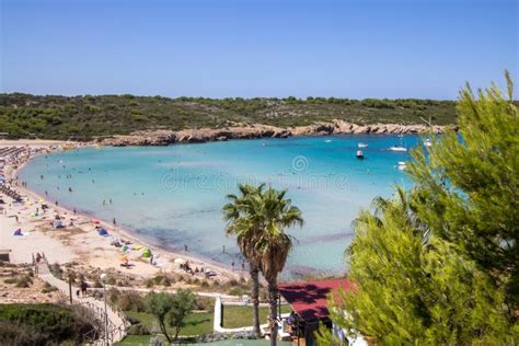 Son Parc Beach in Menorca, Spain Stock Photo - Image of blue, saura: 104021756