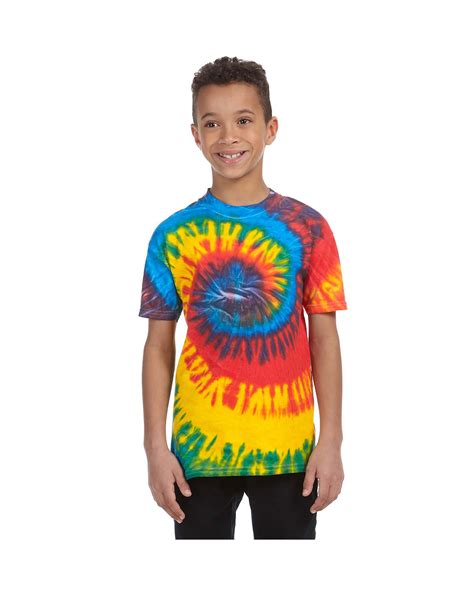 Tie Dye Cd100y Youth 54 Oz 100 Cotton T Shirt