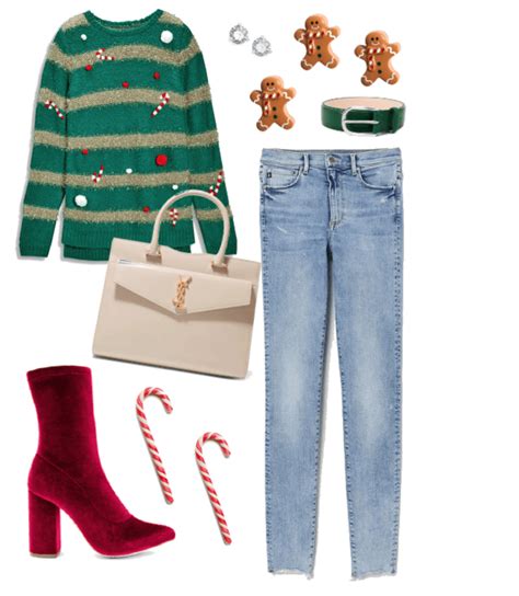 Tis The Season For Christmas Sweaters Outfit Shoplook Christmas