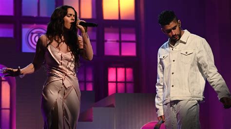 Watch Bad Bunny and Rosalía Perform “La Noche de Anoche” on SNL | Pitchfork