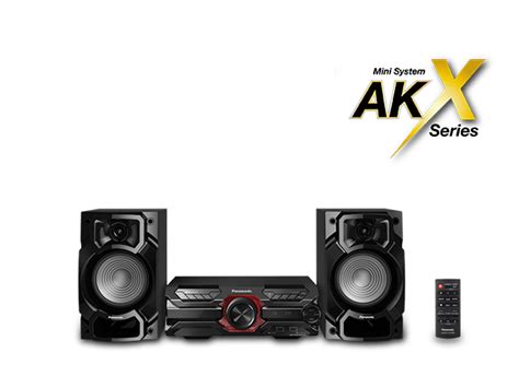 SC AKX320 Sistemas Hi Fi Panasonic España