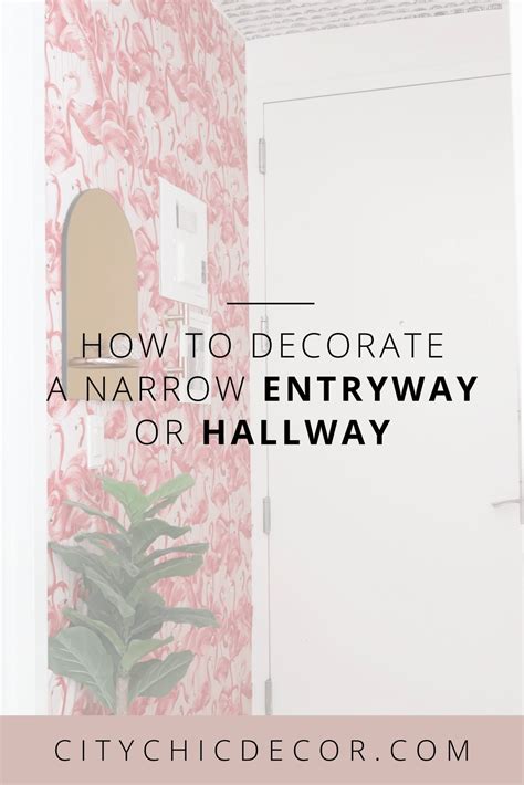 Before After How To Decorate A Narrow Entryway Or Hallway Artofit