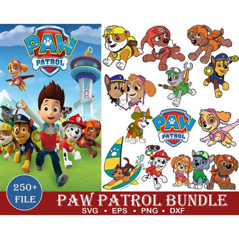 250 Paw Patrol Svg Paw Patrol Svg Bundle Paw Patrol Svg Fi Inspire Uplift