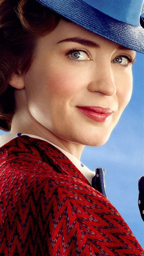 Wallpaper Mary Poppins Returns Emily Blunt Poster Movies 20992