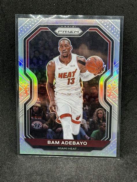 Panini Prizm Silver Prizm Bam Adebayo For Sale Online Ebay