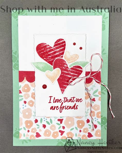 Country Floral Lane Friendship Card