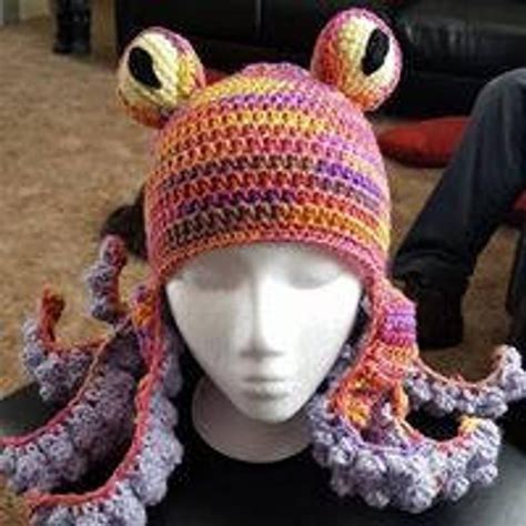 Crochet Pattern For Octopus Hat Etsy Crochet Octopus Hat Pattern