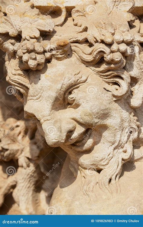 Exterior Of A Sculpture In The Famous Zwinger Park Complex In Dresden