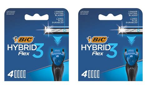 Сменный картридж для бритвы BIC Hybrid 3 Flex, 4 шт*2 - купить с ...