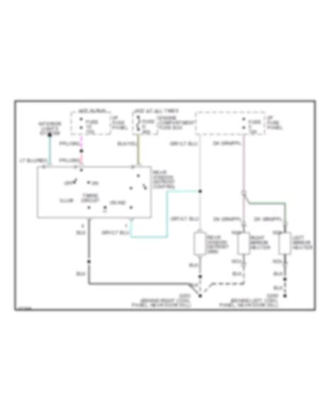 All Wiring Diagrams For Lincoln Town Car Cartier 1994 Model Wiring