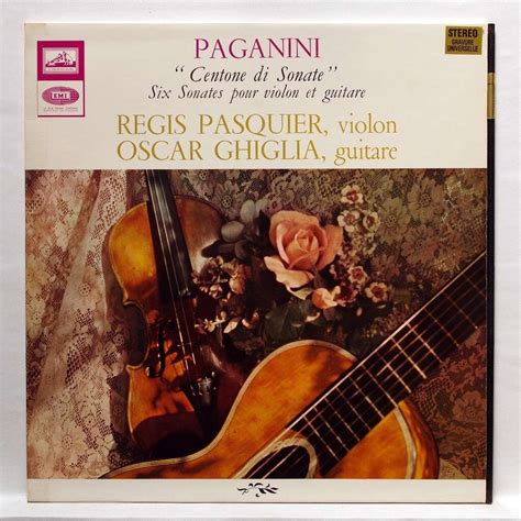 Paganini Six Sonatas For Violin And Guitar By R Gis Pasquier Oscar