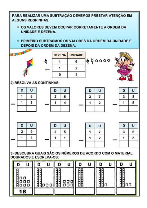 Decomposição De Numeros 1 Ano Revoeduca