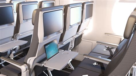 IF Design RECARO Aircraft Seating CL3810 Economy Class