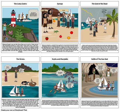 The Odyssey Storyboard By A48b5790