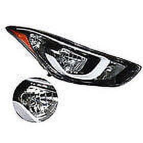 Miumaeov For Hyundai Elantra 2014 2015 2016 Passenger Side RH Headlamp