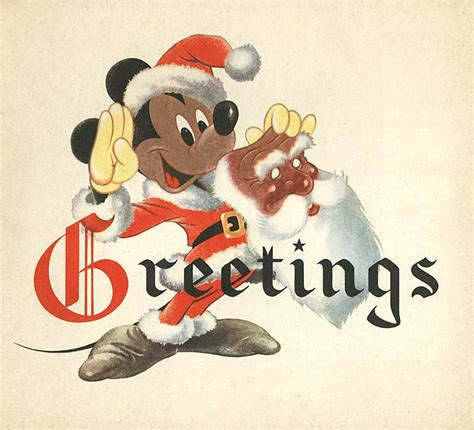 Illustration: Disney Christmas Cards - AnimationResources.org - Serving ...