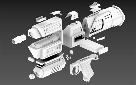 Blaster Dc 17m Stl 3d Model Etsy