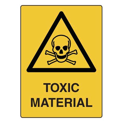 Toxic Material | Safety Signs Direct