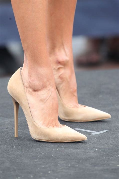 Scarpin Nude Combina Es E Inspira Es Para Voc