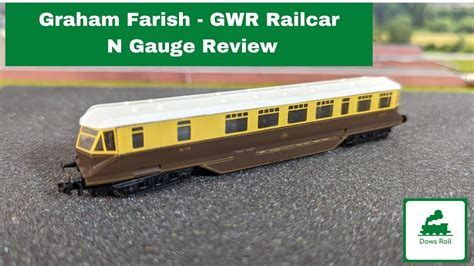 GWR Railcar By Graham Farish N Gauge Review YouTube