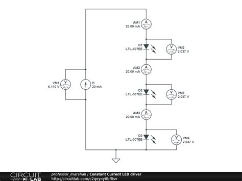 Multiple Leds And Power Supply Power Supply Electronics Q A Circuitlab