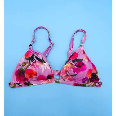 Victorias Secret Large Triangle Bikini Plunge Padded Gem