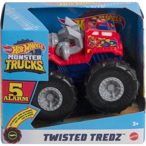 Hot Wheels Monster Trucks 1 43 Çek Bırak Arabalar 5 Alarm