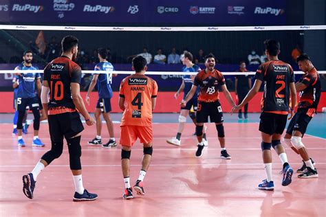 Prime Volleyball League 2022 Hyderabad Black Hawks Rohit Kumar Heaps