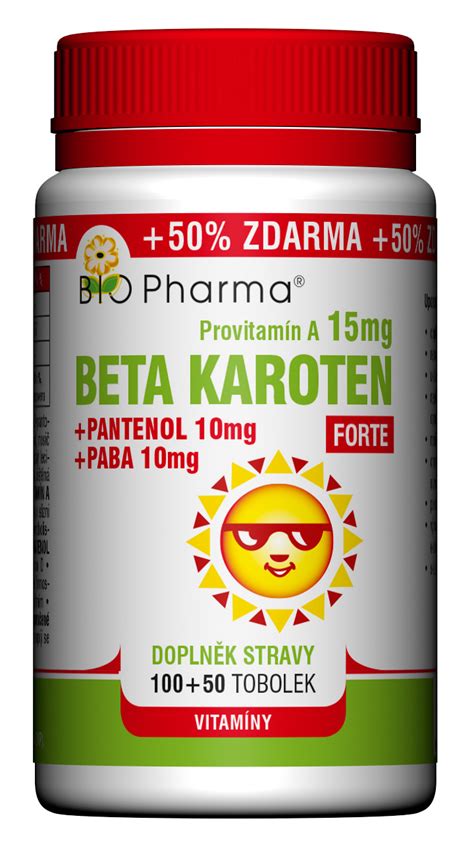 Vitamín A , Betakaroten - sleva až 15% | Pilulka.cz