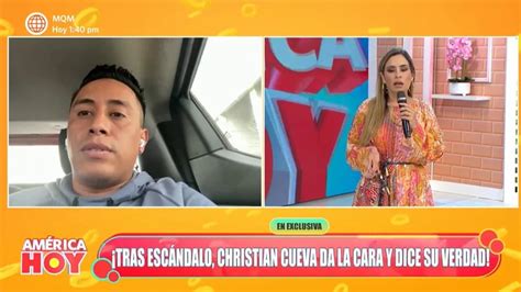 Christian Cueva Y La Curiosa Forma De Justificar Su Infidelidad “me