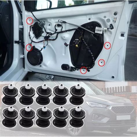 Set 20 clipsuri Ventoo®, cleme pentru fixare portiera VAG, Passat, Golf ...