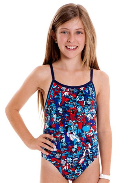 Funkita Animation Nation Girls One Piece Swimsuit