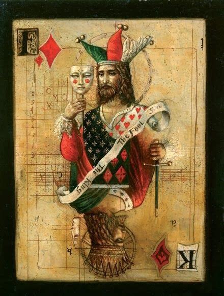 Король и шут | Immagini, Carte da gioco, Pittura
