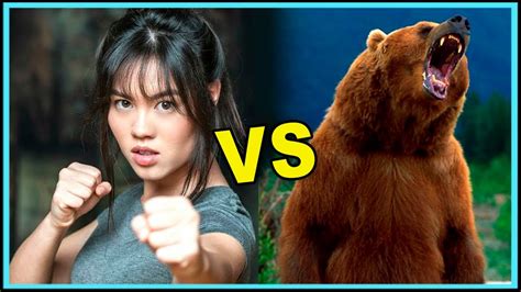 Urso Ataca C Es E Mulher Revida Animais Vs Kung Fu Urso Youtube