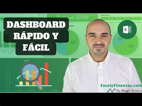 Cómo crear un dashboard fácil en Excel Tutorial Excel 2020