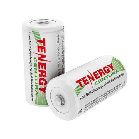 Tenergy Premium C 5000mah Nimh Rechargeable Batteries 2pk Tenergy