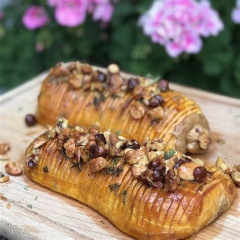 Hasselback Pompoen Met Nootjes Heerlijke Happen